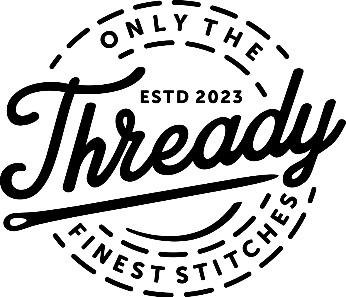 Thready logo for "About us" page.